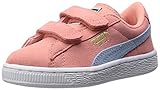 [プーマ] PUMA スニーカー Suede 2 straps Kids 356274 39 (デザート フラワー/クール ブルー/15.0)