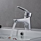 Auralum 水栓 洗面用 シングルレバー 混合栓 節約 水道 取替 保証期間２年