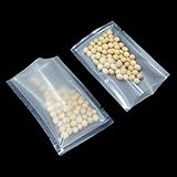 1500pcsナイロンSmell Proofキッチンコンテナ真空クリアHouseware Dried FreezedフルーツフラワーFood PackingバッグMylar Space Saving 
