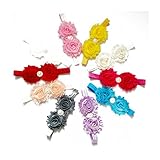 CHN 's Ship from US 10個入り赤ちゃん女の子ヘッドバンドリボンヘアバンドリボン幼児Head Wearアクセサリー Free size