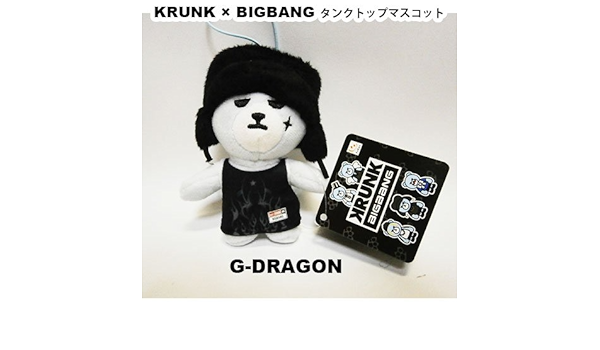 Amazon Krunk Bigbang タンクトップマスコット G Dragon単品 アイドル 芸能人グッズ 通販
