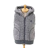 Gymphlex ジムフレックス キッズ フリースBOAフードベスト ソリッド［J-0864PL］ Sサイズ 307 HEATHER GREY