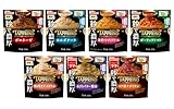 マ・マー 秒で濃厚レンチンパスタソース｢TAPPRINO(タップリーノ)｣全種類セット(ボロネーゼ、カルボナーラ、海老のトマトクリーム、 ガーリックトマト、焼き明太チーズクリーム、あさりバター醤油、ナポリタン)7種類各1個ずつ 【セット買い】
