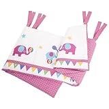 JoJo Maman Bebe Applique Bumper, Elephant by JoJo Maman B?b?