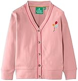 マイベストカーディガン - ペールピンク - My Best Cardigan - Pale Pink - フェアトレード オーガニックコットン - Fairtrade Organic Cotton 