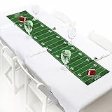カスタムエンドゾーン – Football – カスタマイズ小柄ベビーシャワーまたは誕生日パーティーテーブルランナー – 12 " x 60 "