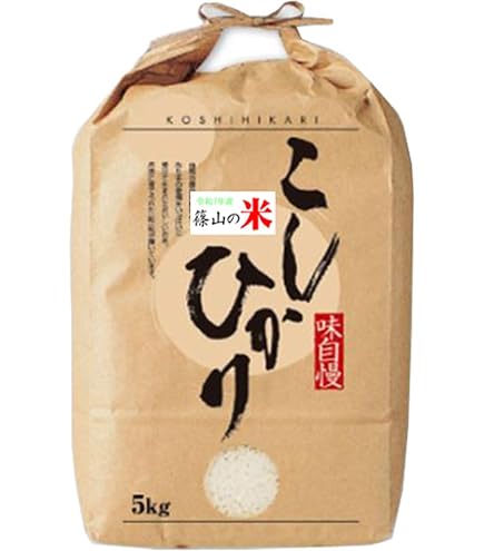 Amazon.co.jp: コシヒカリ 【7分づき】 令和7年産 丹波 篠山 10kg (5kg