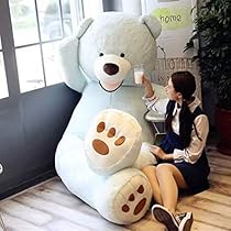 テディベア　特大ぬいぐるみ　クッション　抱き枕 楽天市場】くま ぬいぐるみ 特大 テディベア リボン クマ 抱き枕
