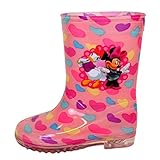 キッズ 子供 用 長靴 レインブーツ ディズニー 長靴 プリンセス ミニー カーズ トイストーリー （minniedaisy20cm）