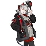[MZYSTJ] Arknights アークナイツ ダブリュ W印象コート Tシャツ コスプレ衣装セット 男女兼用 秋冬服 (Tシャツ, 3XL)