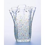 フリル花器 津軽びいどろ工房 花器 F-75475