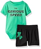Under Armour赤ちゃん男の子ボディスーツまたはInfant Tee /タンクショートセット カラー: グリーン