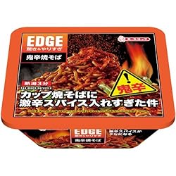 エースコック EDGE 鬼辛焼そば 130g×12個