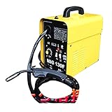 半自動アーク溶接機 120A MIG130 ノンガス 単相200V プロ仕様 プロ仕様 溶接厚み 約1?6mm前後 オーバーヒート保護回路