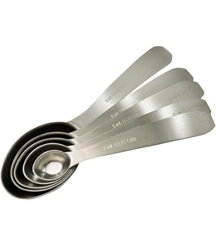 Amazon | Cuisipro ステンレススチール 計量カップとスプーンセット