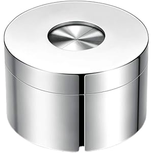 灰皿・喫煙具 ホームオフィスバー灰皿トレイのための現代の回転灰皿防風灰皿は、屋内と屋外のラック 灰皿タバコ灰皿 (Color : A)