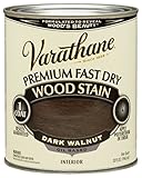 Rust-Oleum 262006 Varathane Premium Fast Dry Wood Stain, 32-Ounce, Dark Walnut [並行輸入品]