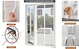 磁気スクリーンドアハードウェア品質メッシュカーテン, Comes with top-to下部Close magnets-keeps AnnoyingバグアウトLet Fresh Air in 35 X