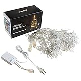 AGPtek? 3M x 3M 300 LED Linkable Design Fairy String Curtains Light Ideal for Indoor Outdoor Home Ga