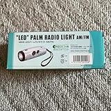 LEDパームラジオライト AM/FM