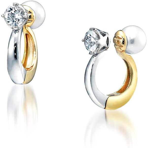 Amazon | 【公式】 STAR JEWELRY(スタージュエリー) ピアス K10