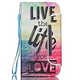 UNEXTATI Galaxy S5 ケース 手帳型ケース 2 in 1 高級PUレザー 耐衝撃 全面保護 Samsung Galaxy S5ケース カバー Case (マルチカラー, P7)
