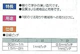 シンワ 細巾直尺シルバー 1m 13277