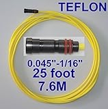CARsalescom TwecoリンカーンPTFE（テフロン）ライナー25フィートMIG溶接ガンワイヤーサイズ0.045 "-1/16"