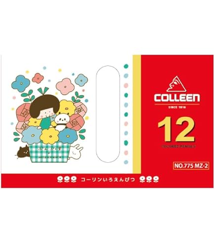 Amazon | コーリン鉛筆(Colleen Pencil) 775六角 36色紙箱入り色鉛筆