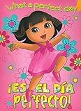 Dora El Dia Perfecto 40x50 Mink Style Blanket in Gift Box by Dora the Explorer [並行輸入品]