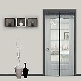 boieo磁気スクリーンドアKeep Air Fresh against Bugs and Mosquitoes FitsドアUp To 39 " x 82インチ最大