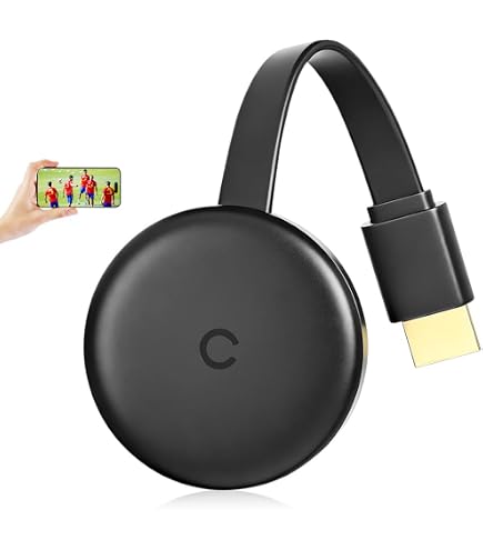 Amazon | Google Chromecast 3 Smart TV dongle Full HD HDMI Carbon