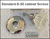 V009 Single Green knob with the best Polished Chrome hardware for door/drawer of any thickness [並行輸入