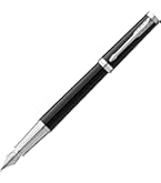 Amazon | PARKER パーカー 万年筆 ソネット マットブラックGT 細字