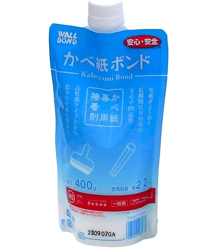 Amazon | （まとめ買い） アサヒペン スタンダードカベ紙用のり 765