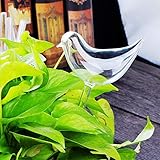 自動水やり 自動給水器 自動水まき 水やり ガーデン 盆栽 植物 散水 ガラス かわいい 給水装置 (2個セット)
