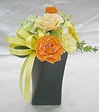 エターナルローズ　オレンジのバラ　永遠のアレンジ　プリザーブドフラワー