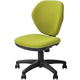 オフィスコム オフィスチェア デスクチェア コンパクト ひじ無し グリーン ワークスチェア WORKS-CHAIR-GR