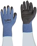 G-Tek 34-500/S Active Grip Black Nitrile Seamless Gloves with Micro Surface Grip and Nylon Liner, Pu