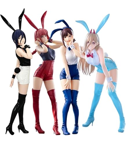 Amazon.co.jp: HBGIAY マキマ バニーフィギュア 1/4スケール