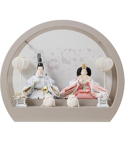 Amazon | 【ひなケース】 十五人芥子親王柳金襴衣装：伏見屋監修