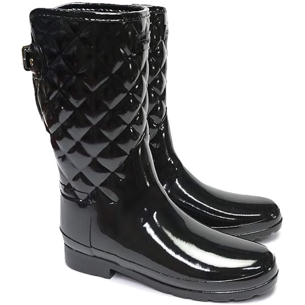 Amazon | [ハンター] レインブーツ レディース リファインド