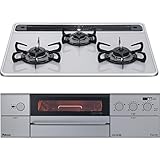 パロマ ビルトインコンロ フェイシス 都市ガス（12A・13A）用 左右ダブル強火力 PD-800WV-60GJ