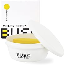 Amazon | BUSO 男性用洗顔石鹸 メンズソープ100g ＆ 専用ソープ