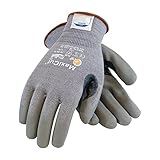MaxiCut 19-D470/L Seamless Knit Dyneema/Engineered Yarn Glove with Nitrile Coated Foam Grip on Palm 