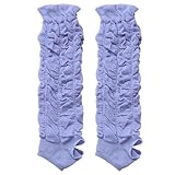 スイートクチュール クシュクシュ　ニーハイトレンカ アイリスブルー 16-21cm