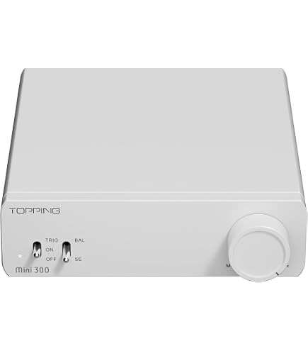 Amazon.co.jp: TOPPING B200 モノラル ピュア パワーアンプ (シルバー