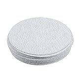 uxcell　サンディングディスク　研磨ペーパー　酸化アルミニウム　80#　127mm外径　20個入り