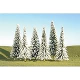 Bachmann Trains inches 10 inches Pine Trees with Snow 3 Per Box [並行輸入品]