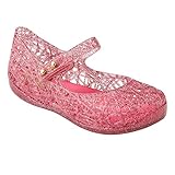 メリッサ キッズ 子供用 ラバーシューズ サンダル ミニ カンパーナ ジグザグ Melissa mini Campana Zig Zag IX [31219] (サイズ：5、カラー：Clear Pin